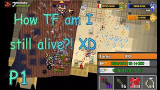 RotMG | Sorceror Adventures Part 1 | Tomb/MT/MLab/DD | 3/8 maxed | How am I still alive?!