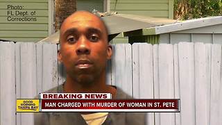 Man charged with murder of woman in St. Pete