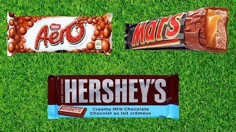 Satisfying Relaxing Chocolate - Unboxing Mars Chocolate - Hersheys Creamy Milk Chocolate Nestle Aero