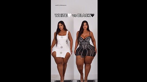 which one wins? 🤍 or 🖤 👇🏼 @fashionnova