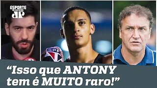 "Isso que ele tem é MUITO raro!" ANTONY encanta o São Paulo é EXALTADO!