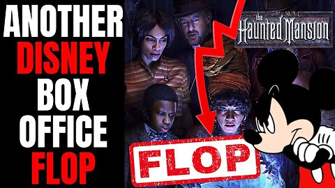 Another HUGE FLOP For Disney At The Box Office | Haunted Mansion DESTROYED By Barbie And Oppenheimer