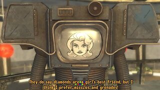AI Voiced CUT CONTENT Marilyn Securitron in Fallout New Vegas