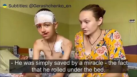 🇺🇦GraphicWar18+🔥:"Hole in his Head" Help From USA Doctors - Ruski-Rocket Hit - Glory to Ukraine
