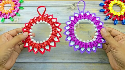 ❄Christmas Ornaments❄ Make a Beautiful Wreath For Upcoming Christmas Tree Decorations🎄