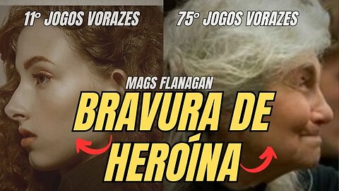 A história de MAGS FLANAGAN do Distrito 4, vitoriosa dos 11º JOGOS VORAZES Mentora de Finnick Odair