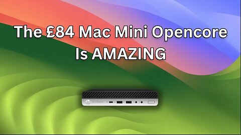 HP G4 The £84 Mac Mini Sonoma is AMAZING !! FREE EFI