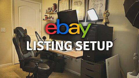 eBay Listing Desk Setup | How I List As Fast As Possible