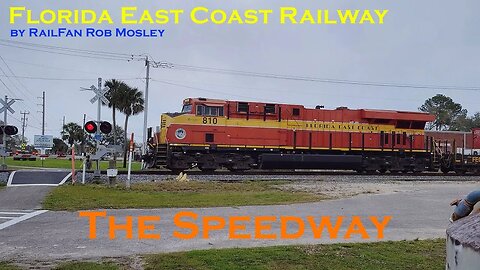 "The Speedway" Florida East Coast Railway Power Compilation from Jan. & Feb. 2023 #railfanrob #fec