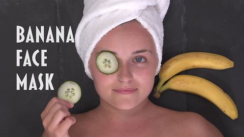 We're going bananas for this delicious face mask recipe