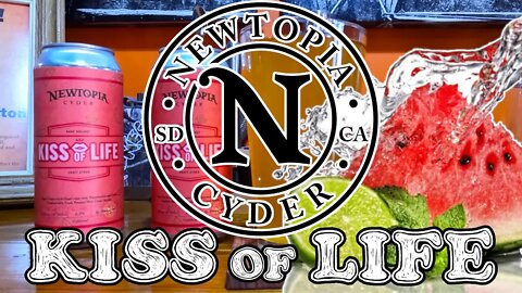 Newtopia Cyder Kiss Of Life #hardcider #cider #ciderreview