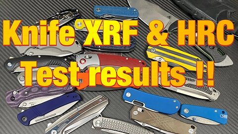 Batch 3 XRF & HRC Test Results !!!