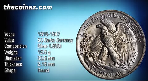 Super valuable 1944 half dollar. Do you like the design? (rare coins)