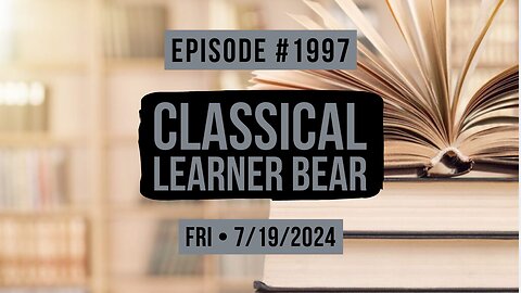 Owen Benjamin | #1997 Classical Learner Bear