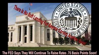 The FED - BOE And The ECB All Say They Will Continue To Raise Interests Rates Even If It Costs Jobs!
