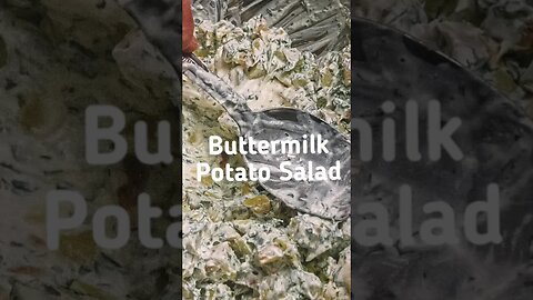 Buttermilk Potato Salad. A summer #bbq favor! #chef #love