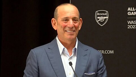 MLS commissioner Don Garber press conference ahead of All-Star game | MLS All-Stars v Arsenal