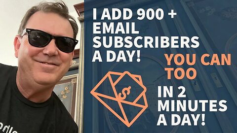 The Educated Affiliate - How I Add 900 Email Subscribers A Day!