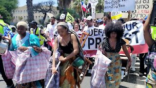 SOUTH AFRICA - Cape Town - SJC Protest Performing Art (Video) (Mt3)