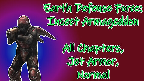 Earth Defense Force: I. A. (360, 2011) Longplay - All Chapters, Jet Armor, Normal (No Commentary)