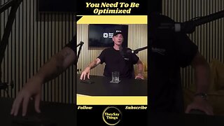 Luke Belmar , You Need To Be Optimized #shorts #youtubeshorts #life #podcast #viral #advice #mindset