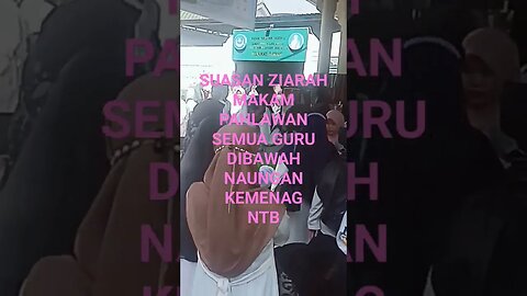 Suasana ziarah Makam Pahlawan Nasional Di NTB