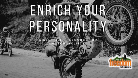 Enrich Your Personality - Ecuador Freedom Bike Rental