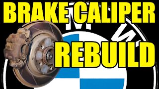 BMW Brake Caliper Rebuild & Bleed 1998-2006