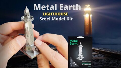 Metal Earth LIGHTHOUSE Model Kit Assembly
