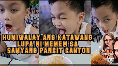 HUMIWALAY ANG KATAWANG LUPA NI MEMEM DAHIL SA SAMYANG PANCIT CANTON