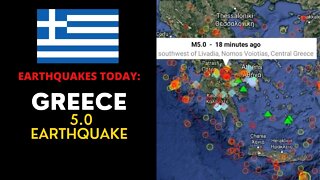 Latest Greece Earthquake: 5.0 Magnitude Earthquake