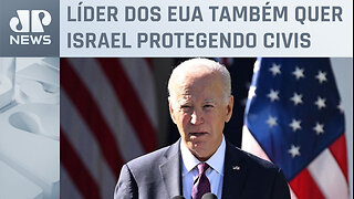 Joe Biden diz não confiar nos números de mortos na Faixa de Gaza