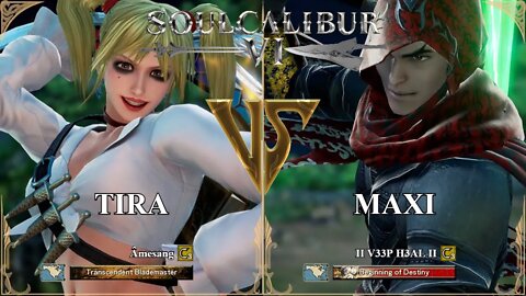 Tira (Amesang) VS Maxi (II V33P H3AL II) (SoulCalibur VI — Xbox Series X Ranked)