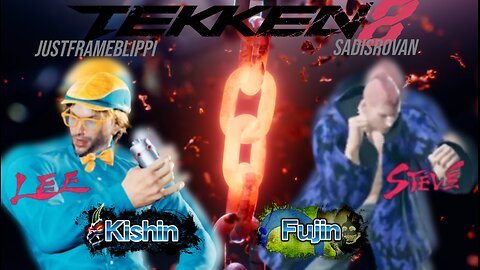 Tekken 8 Ranked - Road to Bushin - JustFrameBlippi (Lee - Kishin) vs sadisrovan (Steve - Fujin)