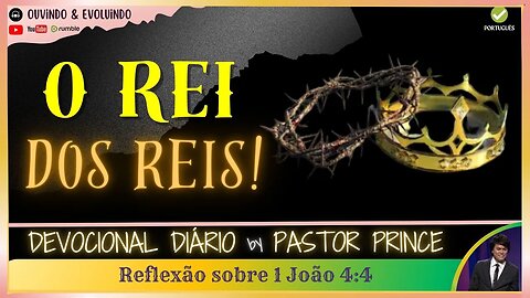 EI, EI, EI! JESUS É O NOSSO REI! O MAIOR! | Pastor Joseph Prince - Devocional | EVANGELHO DA GRAÇA