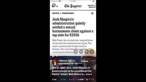 Josh Shapiro’s office agreed to pay $295K to settle a sèxual harassment allegation against a top