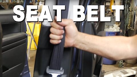 How to remove and replace a seatbelt- 2016 Subaru Forester