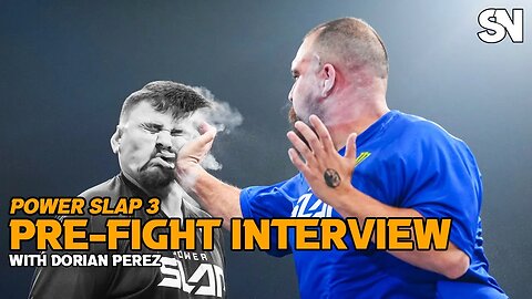 Doran Perez Power Slap 3 Pre Fight Interview Against Duane Crespo