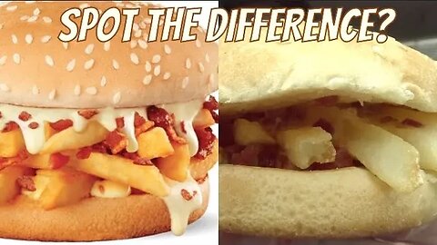 Spot The Difference? The New Hungry Jacks $2 Cheesy Bacon Chip Butty