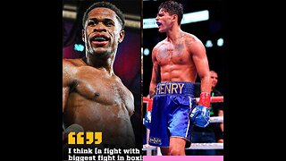 Ryan Garcia said he’ll retire if Haney knocks him out in the first round 😱😂