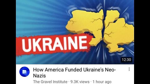 GRAVEL INSTITUTE: HOW AMERICA FUNDED UKRAINE'S NEO-NAZIS