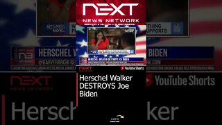 Herschel Walker DESTROYS Joe Biden #shorts