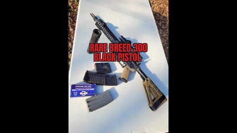 Rare Breed In A 300 BLK Pistol