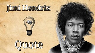 Live for Yourself: Jimi Hendrix's Empowering Message