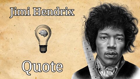 Live for Yourself: Jimi Hendrix's Empowering Message