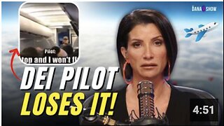 Would YOU Stay On The Plane If This Female Pilot Said THIS? | The Dana Show