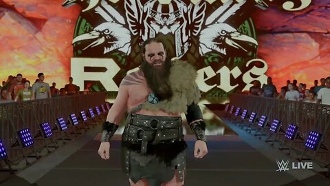 WWE2K23 Ivar (The Viking Raiders) Entrance