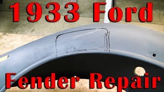 1933 Ford Fender Repair