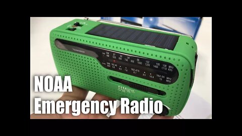 Heartty Weather Alert Solar Hand Crank AM/FM NOAA Survival Radio with Charger and Flashlight Review