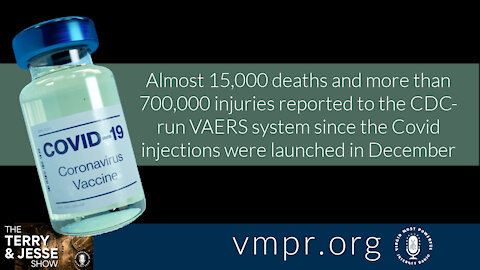 30 Sep 21, T&J: 14,925 Deaths, 700,000+ Injuries from Vaccines Reported